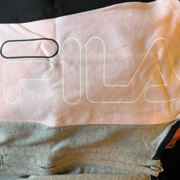 Fila Viviana Bodysuit. Gray, Pink and Black. NWT - Picture 5 of 5